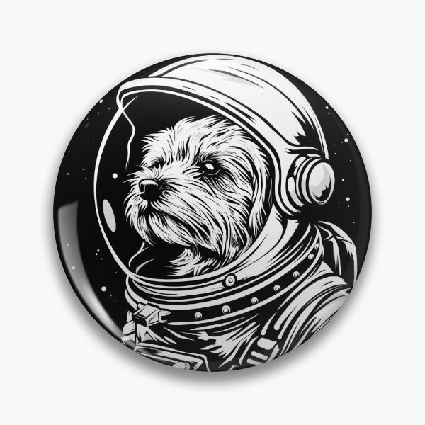 Item preview, Funny Maltese Astronaut Spacesuit Mom Dad Kids designed and sold by rafaeltto.