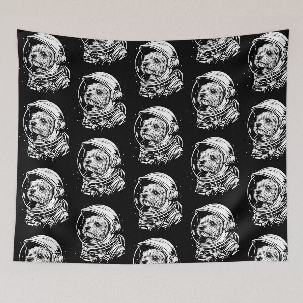 Item preview, Funny Maltese Astronaut Spacesuit Mom Dad Kids designed and sold by rafaeltto.