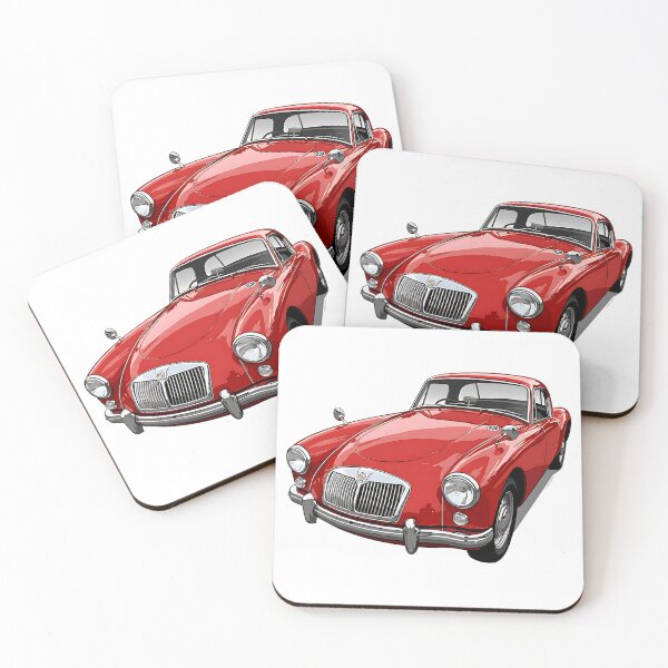 Item preview, MGA Roadster – Classic British Sports Car Illustration designed and sold by Automotive Art by Greg.