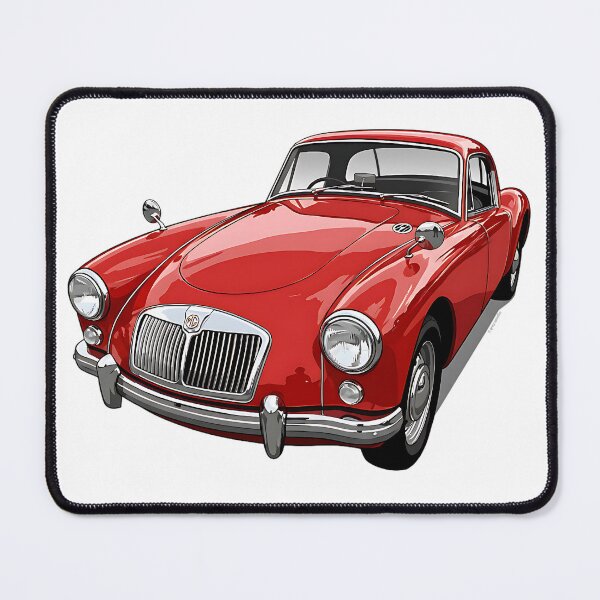 Item preview, MGA Roadster – Classic British Sports Car Illustration designed and sold by Automotive Art by Greg.
