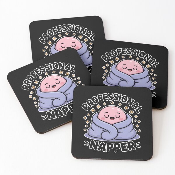 Item preview, Professional Napper Cute Sleepy Blob Kawaii Cozy Aesthetic Design designed and sold by ImaginedSpace7.