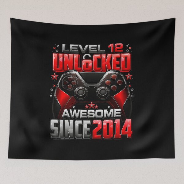 Item preview, Level 12 Unlocked Gaming Birthday designed and sold by FGTV2021.