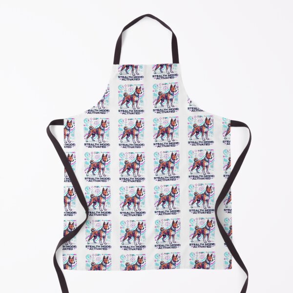 Item preview, Cyberpunk Basenji Stealth Mode Activated - Futuristic Neon Gaming Dog Art designed and sold by PictoVibe.