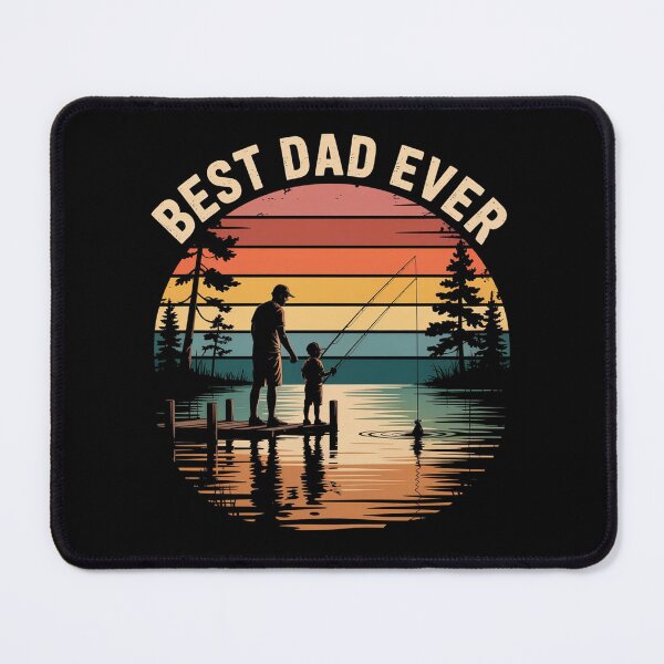 Item preview, Retro Lake Fishing Family Graphic designed and sold by QuiteOrbit.