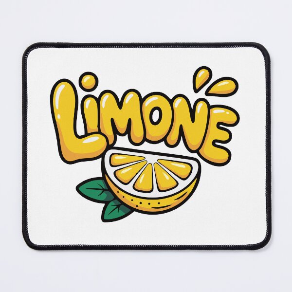 Item preview, Limon Lemon Typography Sticker | Cute Citrus Fruit Aesthetic Design designed and sold by Pinpondesigns.
