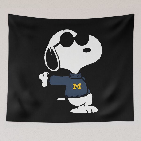 Item preview, Cool Snoopy Michiganoopy Wolverinesoopy designed and sold by TRENDATTHETOP.