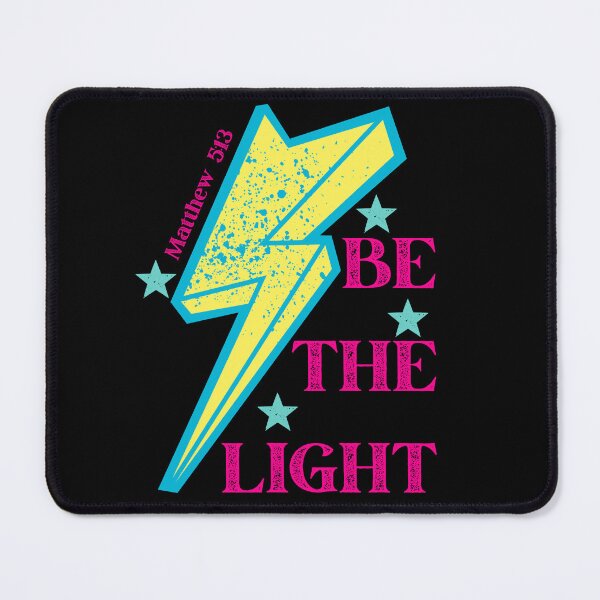 Item preview, Vintage Lightning Bolt Be the Light Matthew 513 Christian  designed and sold by Forevermore.