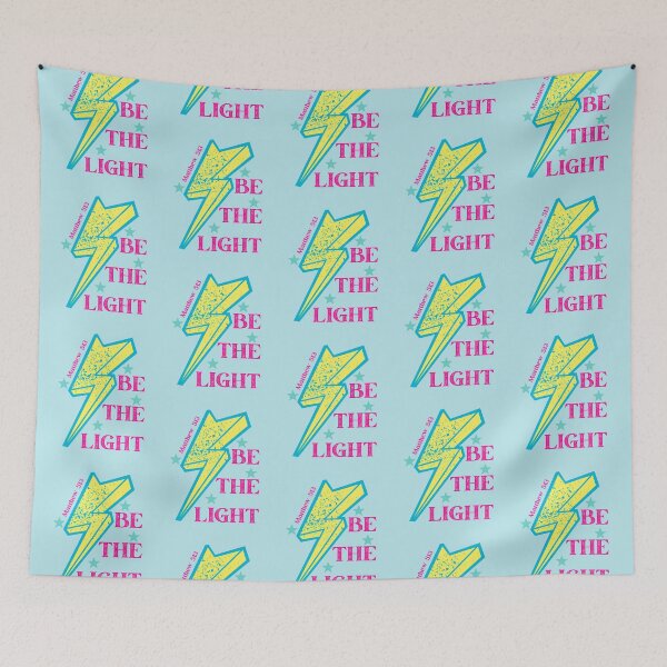 Item preview, Vintage Lightning Bolt Be the Light Matthew 513 Christian  designed and sold by Forevermore.