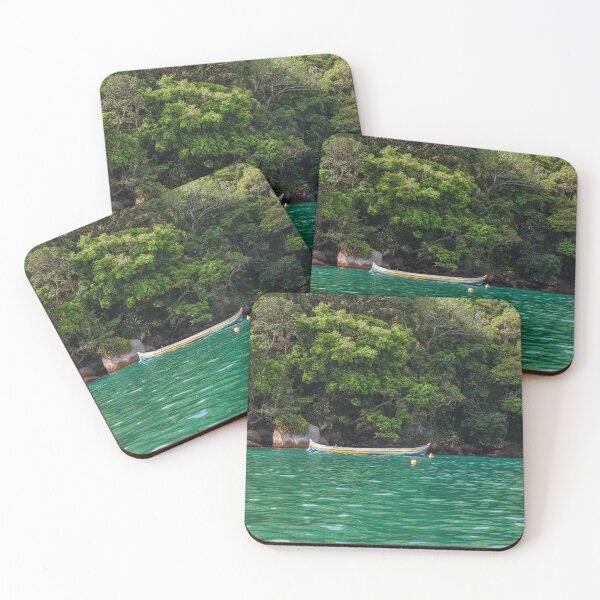 Item preview, Hidden Boat in Tropical Paradise designed and sold by brunodiasfoto.
