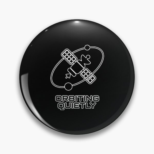Item preview, Orbiting Quietly Minimal Spacecore Satellite Aesthetic Design designed and sold by ImaginedSpace7.