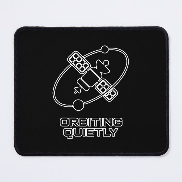 Item preview, Orbiting Quietly Minimal Spacecore Satellite Aesthetic Design designed and sold by ImaginedSpace7.