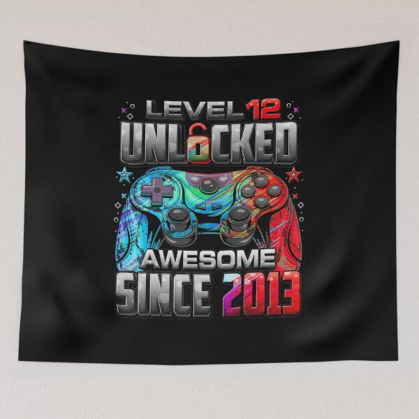 Item preview, Awesome Since 2013 Gamer Level 12  designed and sold by FGTV2021.