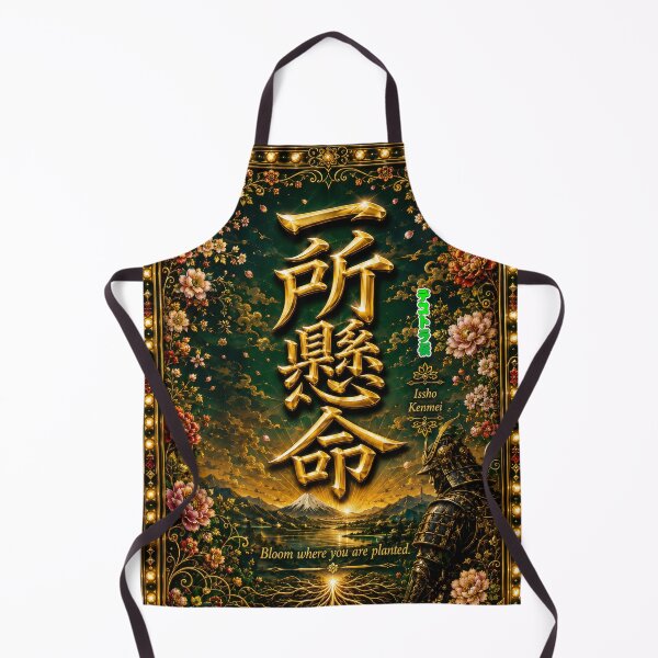 Item preview, Issho Kenmei Golden Kanji Deco Art designed and sold by DecoTech-jp.