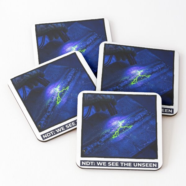 Item preview, NDT Technician UV Glow Inspection Art designed and sold by DuckOddity.