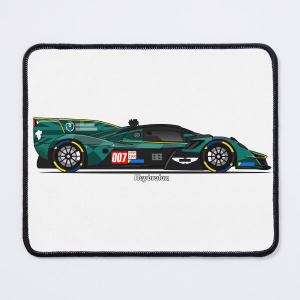 Item preview, WEC 24H #007 2025 Valkyrie AMR-LMH Vector Art designed and sold by Heybratan.