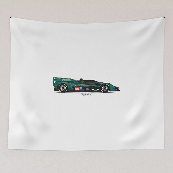 Item preview, WEC 24H #007 2025 Valkyrie AMR-LMH Vector Art designed and sold by Heybratan.