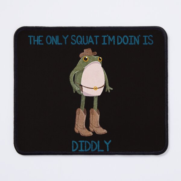 Item preview, Funny Meme Frog The Only Squat Im Doing Is Frog designed and sold by valery-kenz.