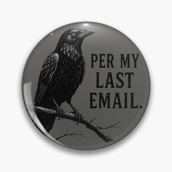 Item preview, Minimalist Raven Illustration | Gothic Crow Art designed and sold by Chicken Dinner Studio.
