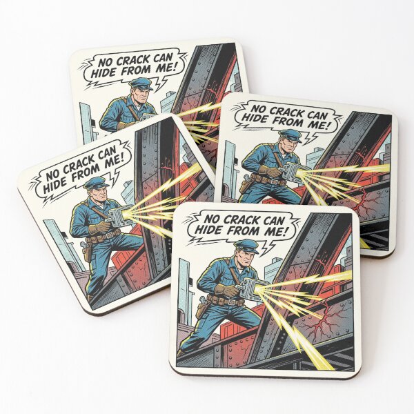Item preview, NDT Technician Superhuman Defect Finder designed and sold by DuckOddity.