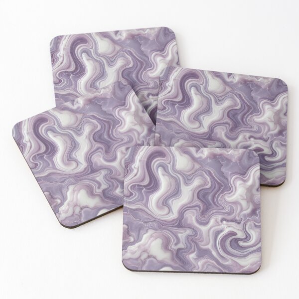 Item preview, Soft Purple Marble Stone Pattern Calm Aesthetic designed and sold by WildStroke.