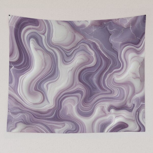 Item preview, Soft Purple Marble Stone Pattern Calm Aesthetic designed and sold by WildStroke.