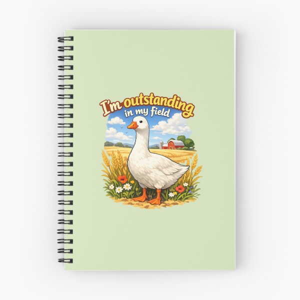 Item preview, I'm outstanding in my field Goose designed and sold by wonderxwander.