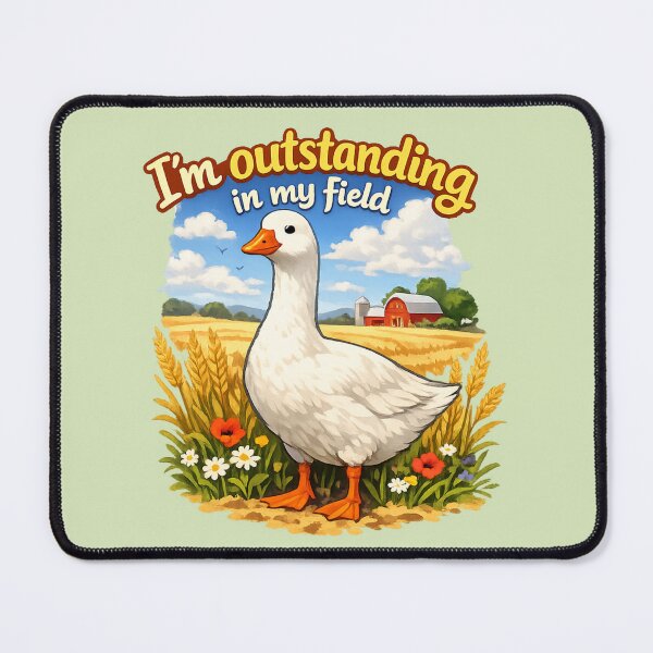 Item preview, I'm outstanding in my field Goose designed and sold by wonderxwander.