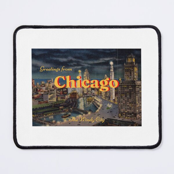 Item preview, Greetings from Chicago Postcard designed and sold by Caroline Bowers.