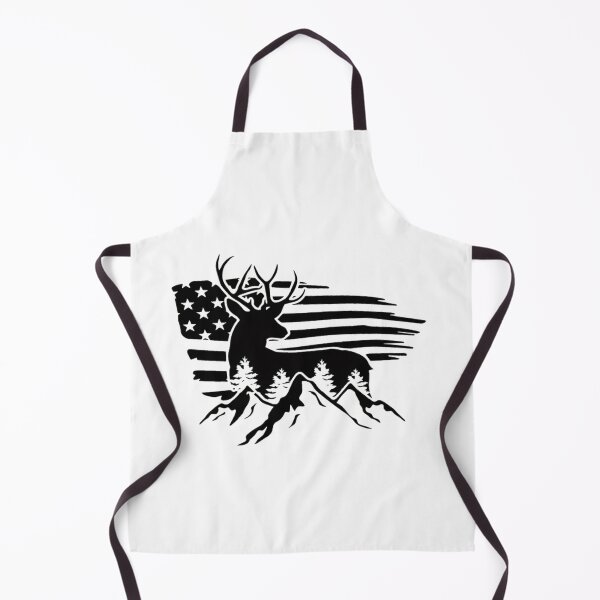 Item preview, American flag deer designed and sold by mallardoriginal.