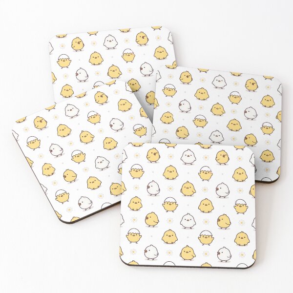 Item preview, Cute Yellow Chick and Spring Daisy Pattern designed and sold by joniJhon_design.