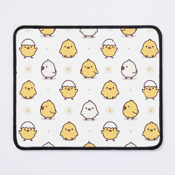 Item preview, Cute Yellow Chick and Spring Daisy Pattern designed and sold by joniJhon_design.