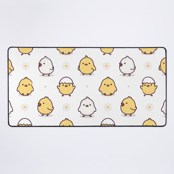 Item preview, Cute Yellow Chick and Spring Daisy Pattern designed and sold by LyoniHERA.