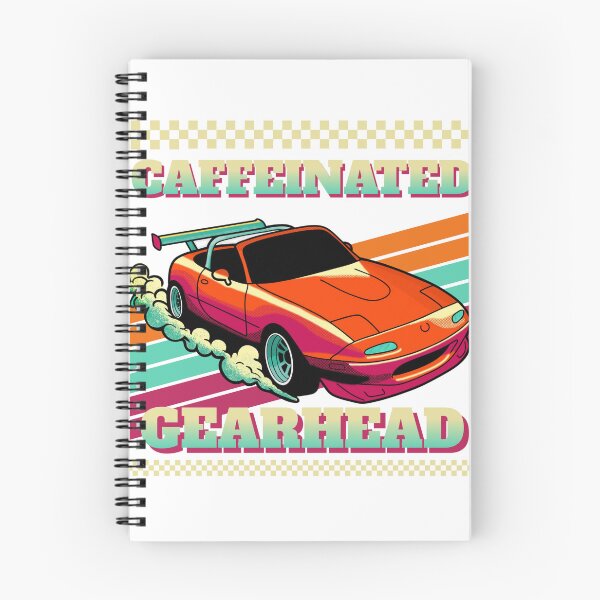 Item preview, Retro Neon Miata Caffeinated Gearhead designed and sold by CaffeinatedGearhead.