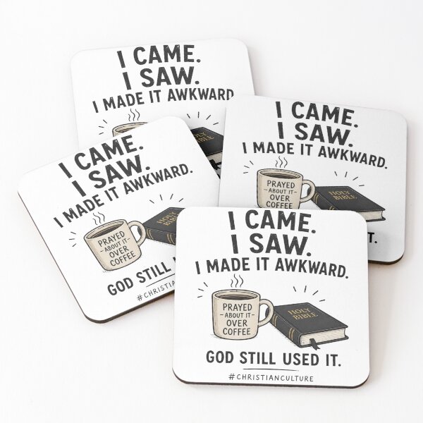 Item preview, I Came. I Saw. I Made It Awkward. – Funny Christian Culture Design designed and sold by Calvin1991.