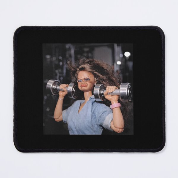Item preview, Funny Gym Doll  Vintage Workout Meme designed and sold by Hiwerelisa.