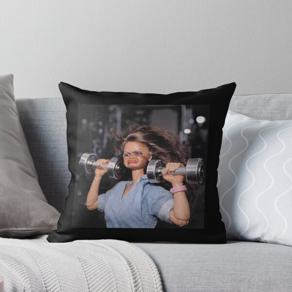 Item preview, Funny Gym Doll  Vintage Workout Meme designed and sold by Hiwerelisa.
