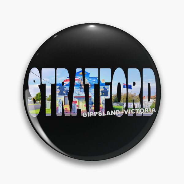 Item preview, STRATFORD Gippsland Victoria - RSL Mural on a beautiful Sunny Day designed and sold by Adam Gormley.