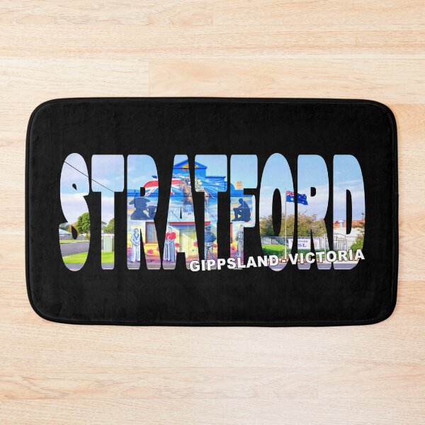 Item preview, STRATFORD Gippsland Victoria - RSL Mural on a beautiful Sunny Day designed and sold by Adam Gormley.