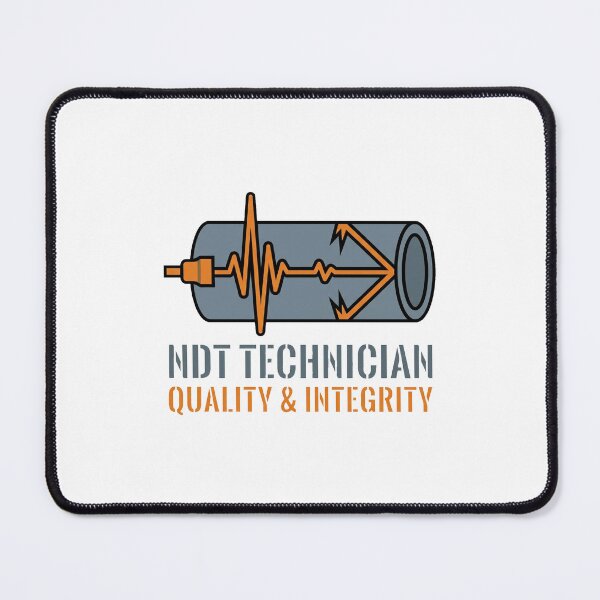 Item preview, NDT Technician Pulse-Echo Minimalist Art designed and sold by DuckOddity.