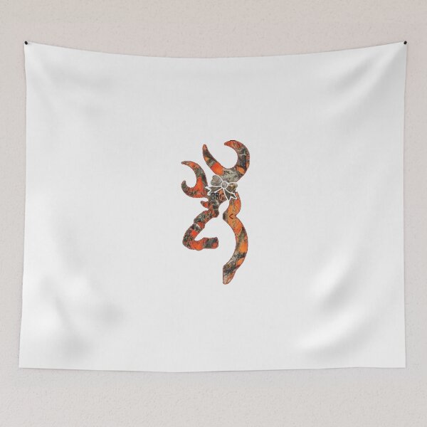 Item preview, Hunt deer outline camo orang designed and sold by mallardoriginal.