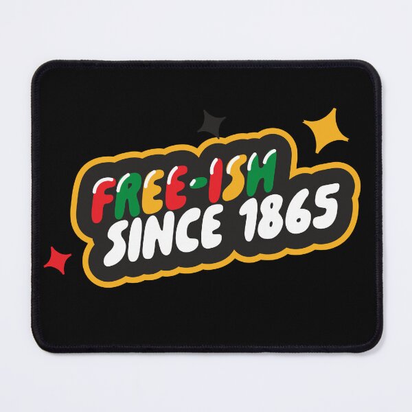 Item preview, Juneteenth Free-is since 1865 June colorful typography design designed and sold by Jdawnink.