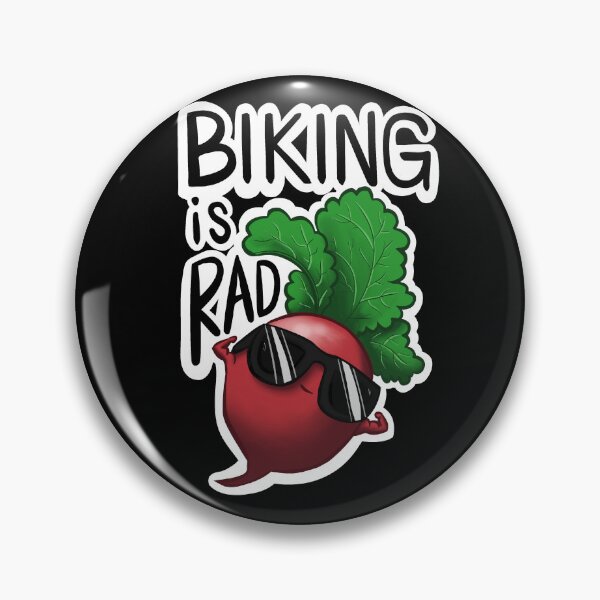 Item preview, Biking is Rad Radish - Gift for Cyclist designed and sold by SpellYouLater.