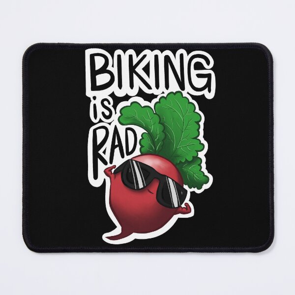 Item preview, Biking is Rad Radish - Gift for Cyclist designed and sold by SpellYouLater.