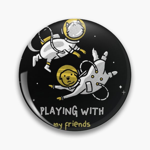 Item preview, Space Friends - Cat and Dog Astronauts designed and sold by GenZFashion000.