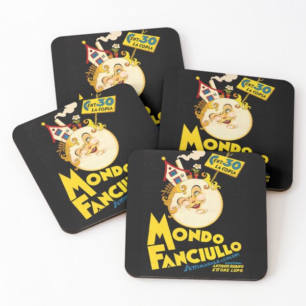 Artikelvorschau, Mondo Fanciullo Vintage-Werbung entworfen und verkauft von Glimmersmith.
