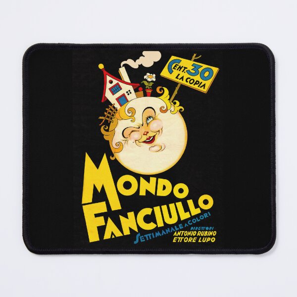 Item preview, Mondo Fanciullo Vintage Ad designed and sold by Glimmersmith.