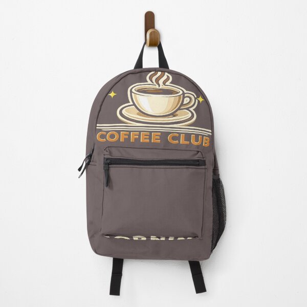 Item preview, Club del Café Matutino: Diseño con una linda frase para amantes del café, ideal para adictos a la cafeína y la vida de barista. Perfecto para camisetas, pegatinas, fundas de iPhone, tazas, bolsos y sudaderas con capucha. designed and sold by ArtByTripti.