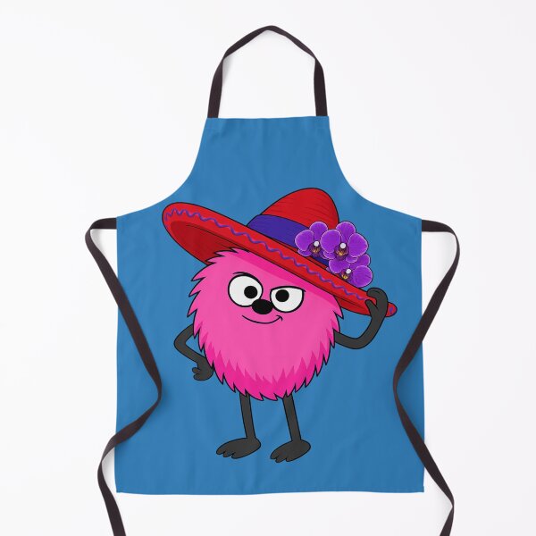 Item preview, Fabulous Thingling Wearing a Red Hat with Orchids designed and sold by TheThinglings.