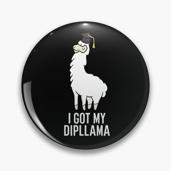 Item preview, Funny Graduation Llama Pun - I Got My Dipllama Cute Grad Gift designed and sold by haitrieuic96.