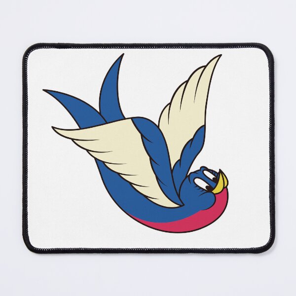 Item preview, Retro Swallow Bird Sticker | Vintage Cartoon Flying Sparrow Illustration designed and sold by FLYINGPEOPLE24.